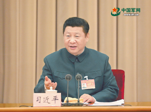 中央軍委軍隊規(guī)模結(jié)構(gòu)和力量編成改革工作會議于2016年12月2日至3日在京舉行。中共中央總書記、國家主席、中央軍委主席、中央軍委深化國防和軍隊改革領(lǐng)導小組組長習近平出席會議并發(fā)表重要講話。解放軍報記者 周朝榮 攝