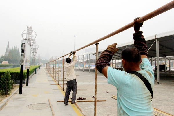 “中國農(nóng)加工洽談會” 已搭建展棚50% 招商工作有序進行