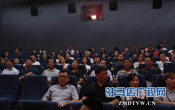 駐馬店市組織觀看電影《李保國》追憶先進事跡