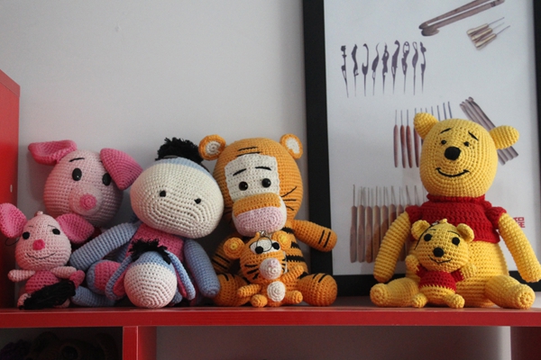 “余氏鉤編”創(chuàng)始人到汝南縣舉行免費手工編織技術培訓課