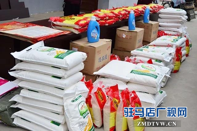 上蔡縣62戶貧困戶收到了&ldquo;新春大禮包&rdquo;