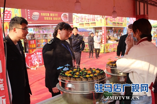 汝南縣古塔食藥所重拳整治美食節(jié)“美食”亂象