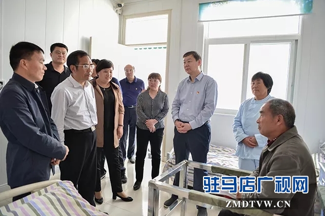 濮陽市臺前縣黨政考察團(tuán)到上蔡觀摩脫貧攻堅工作