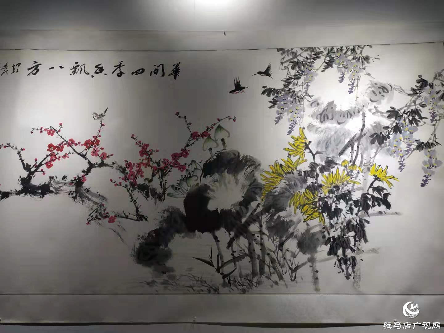 張克洪個(gè)人畫(huà)展在黃淮學(xué)院美術(shù)館開(kāi)展