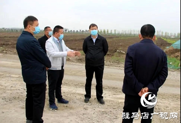 上蔡縣委書記胡建輝調(diào)研重點城建項目建設工作