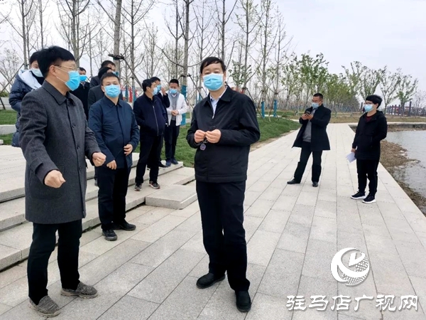 上蔡縣委書記胡建輝調(diào)研重點城建項目建設工作