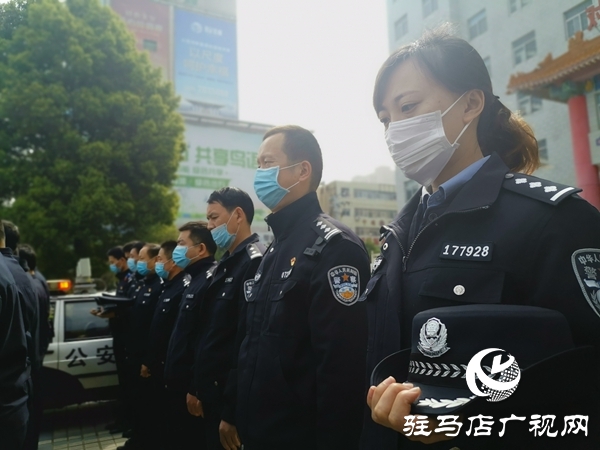 駐馬店市公安局西園分局:銘記英雄 寄托哀思