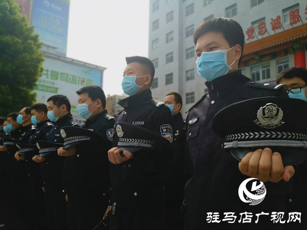 駐馬店市公安局西園分局:銘記英雄 寄托哀思