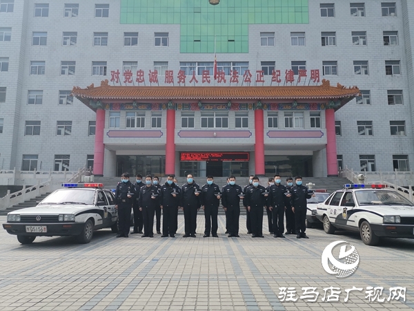 駐馬店市公安局西園分局:銘記英雄 寄托哀思