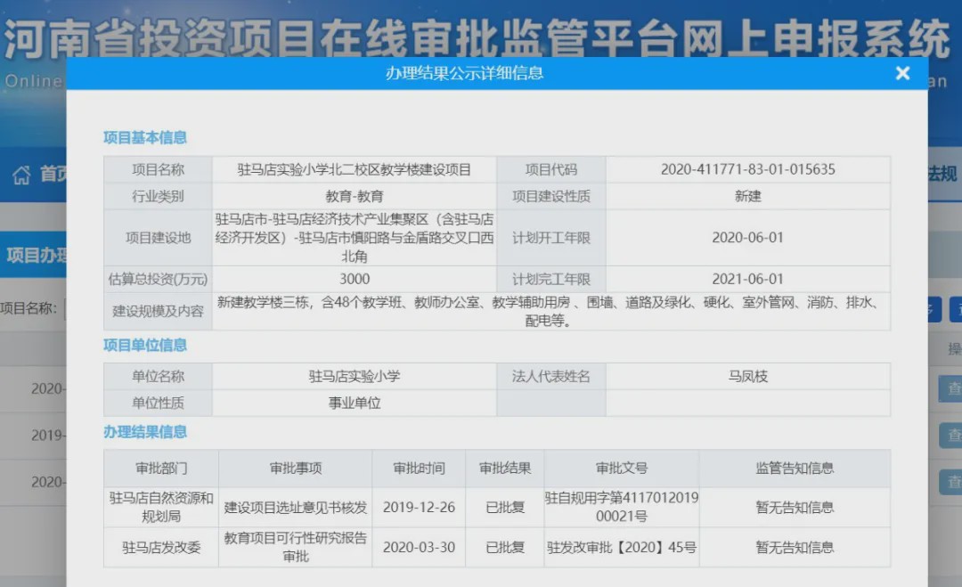 駐馬店實(shí)驗(yàn)小學(xué)再添新校區(qū)！計(jì)劃6月開建！還有兩所小學(xué)選址定了！