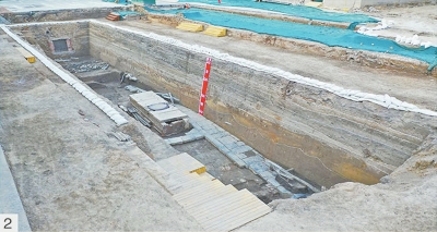 開(kāi)封千年州橋重見(jiàn)天日 南北橋面長(zhǎng)約20.3米 &ldquo;州橋明月&rdquo;曾是汴京八景之一