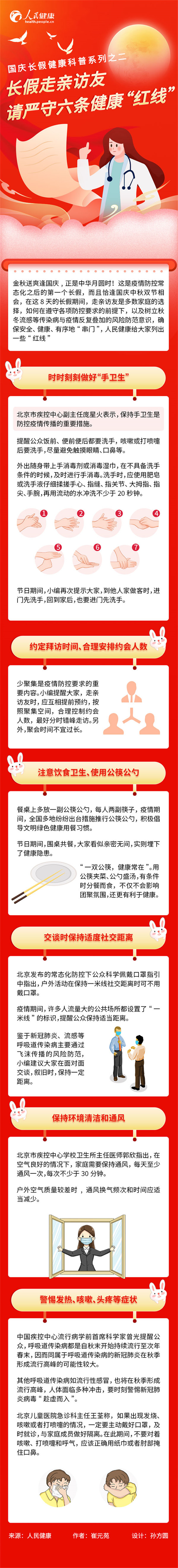 長假走親訪友 請嚴守六條健康&ldquo;紅線&rdquo;