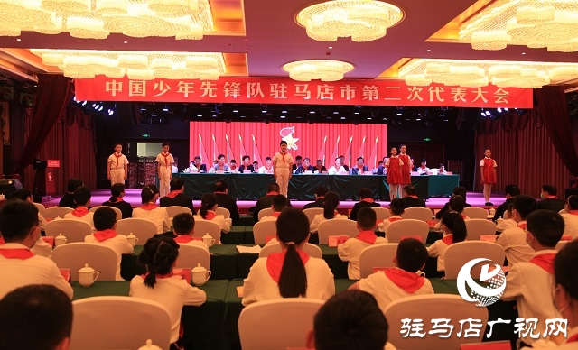 中國少年先鋒隊駐馬店市第二次代表大會召開