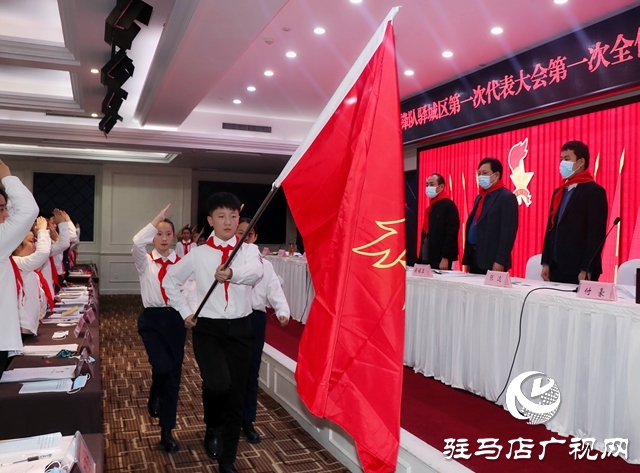 中國少年先鋒隊驛城區(qū)第一次代表大會勝利召開
