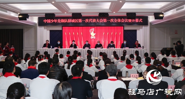 中國少年先鋒隊驛城區(qū)第一次代表大會勝利召開