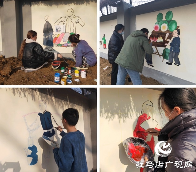 黃淮師生:手繪民俗文化 留住美麗鄉(xiāng)愁