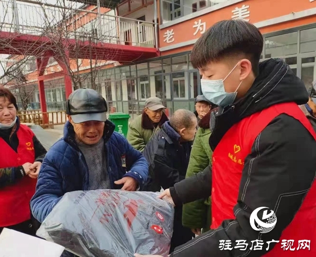西平縣柏城街道:關愛孤寡老人 寒冬送溫暖