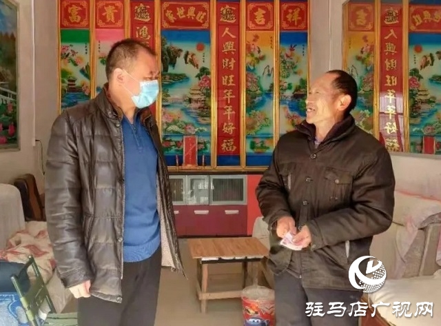 平輿縣：情系困難黨員 走訪慰問送溫暖