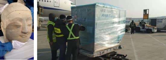 亮相春晚的天龍山石窟佛首，是2020年第100件回歸文物