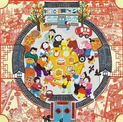 新年畫:描繪新生活 倡導(dǎo)新風(fēng)尚