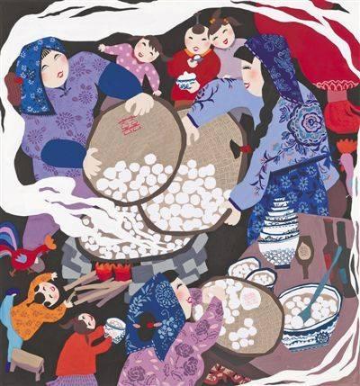 新年畫:描繪新生活 倡導(dǎo)新風(fēng)尚