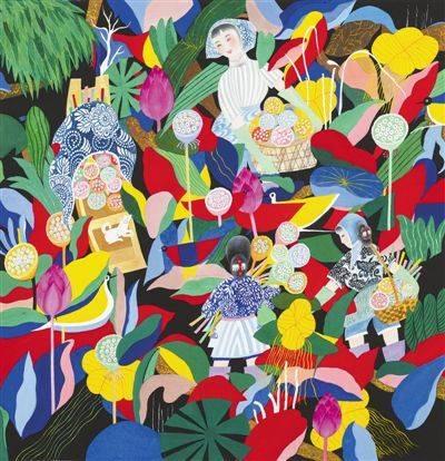 新年畫:描繪新生活 倡導(dǎo)新風(fēng)尚