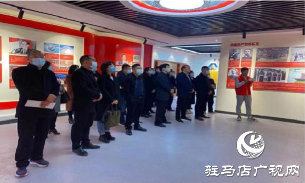 上蔡縣重陽街道學(xué)習(xí)百年黨史汲取奮進力量