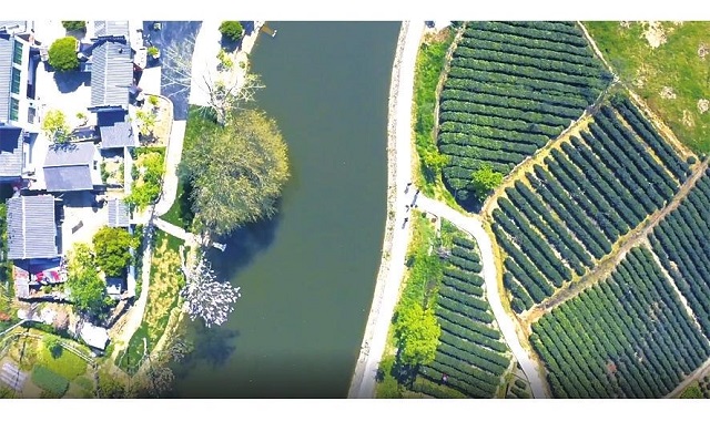 《山海經(jīng)》中亮過相的樓畈村： 登一座山頭，看遍信陽山水和市容