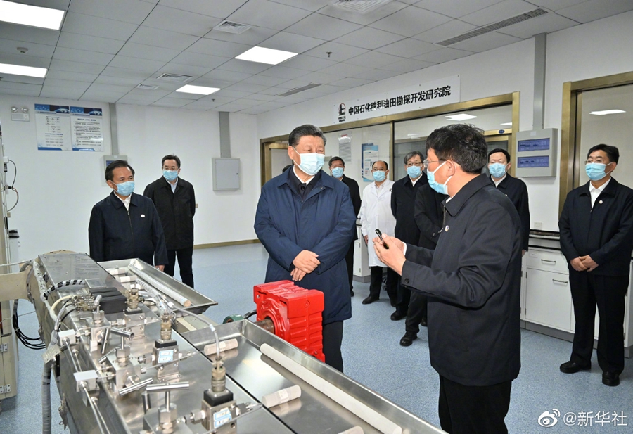 習(xí)近平繼續(xù)在東營(yíng)考察調(diào)研