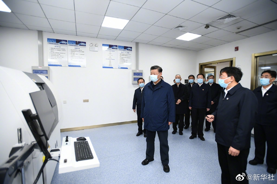 習(xí)近平繼續(xù)在東營(yíng)考察調(diào)研