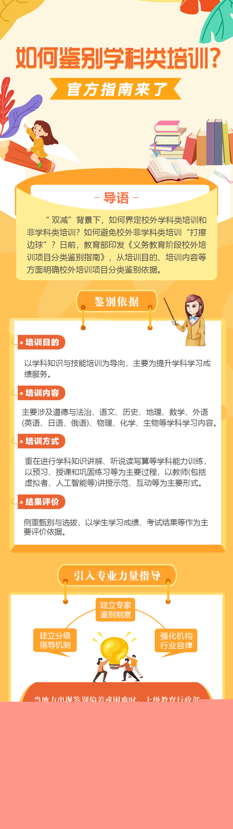 @學(xué)生家長(zhǎng) 如何鑒別學(xué)科類(lèi)培訓(xùn)？官方指南來(lái)了