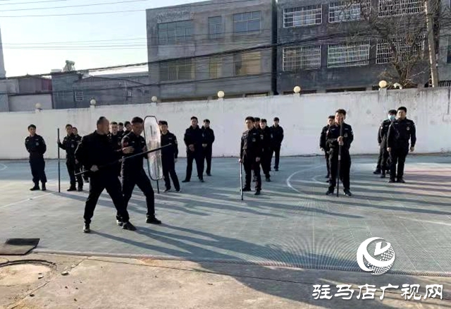 平輿公安局特巡警大隊開展基礎(chǔ)體能技能訓(xùn)練