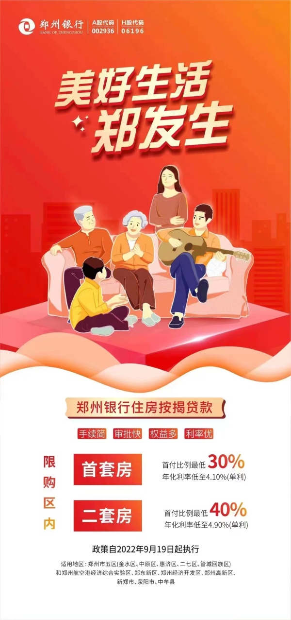 鄭州二套房首付比例下調(diào)至40%,多家銀行確認屬實！