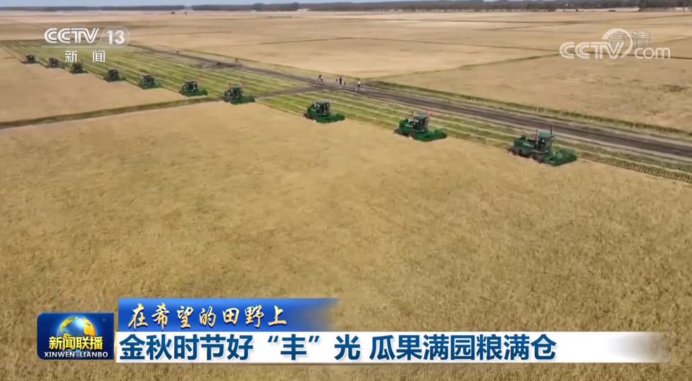 【在希望的田野上】金秋時節(jié)好&ldquo;豐&rdquo;光 瓜果滿園糧滿倉