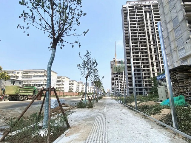 副市長賈迎戰(zhàn)蒞臨視察！保民生，促發(fā)展！金科&middot;君悅公館項目西側盤古山路南延工程通車在即！