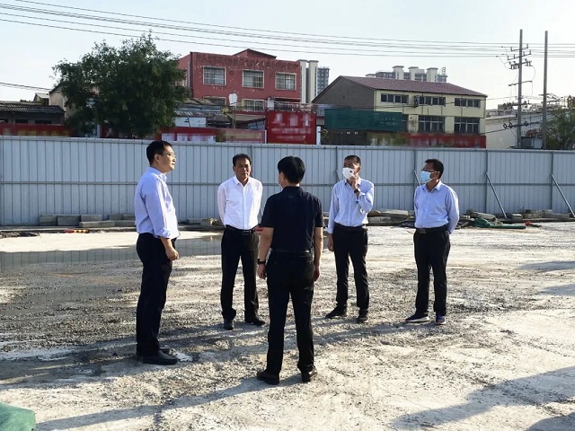 副市長賈迎戰(zhàn)蒞臨視察！保民生，促發(fā)展！金科&middot;君悅公館項目西側盤古山路南延工程通車在即！