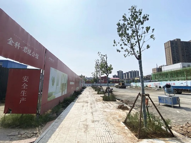 副市長賈迎戰(zhàn)蒞臨視察！保民生，促發(fā)展！金科&middot;君悅公館項目西側盤古山路南延工程通車在即！