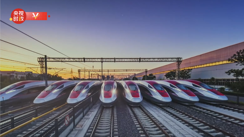 時政微紀(jì)錄丨鋪就幸福軌 提供加速度——習(xí)近平和佐科共同觀摩雅萬高鐵試驗運行
