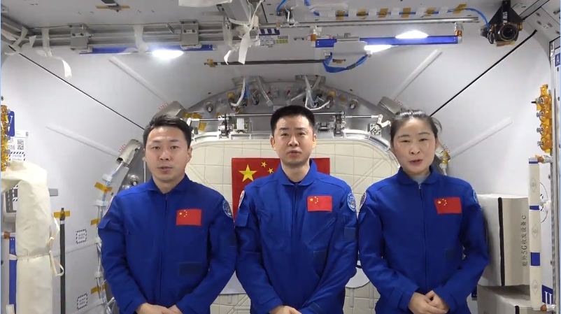 航天新征程｜神舟十四號乘組：中國空間站等你來出差！