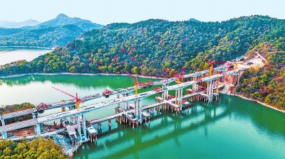 合龍！許信高速年底通車段全線貫通