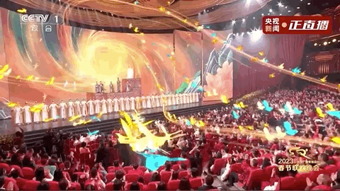 全網(wǎng)刷屏！兔年春晚這10個(gè)瞬間，絕美！