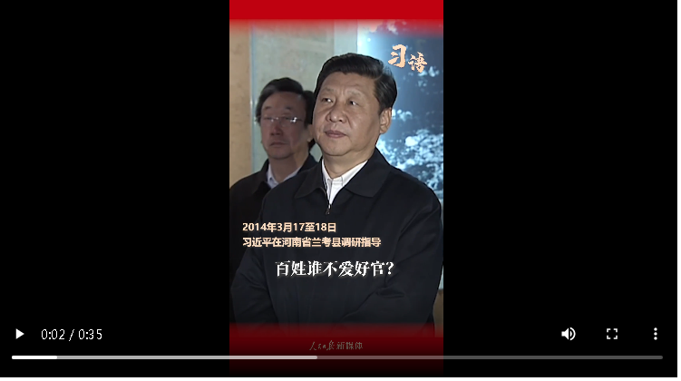  習(xí)語丨“百姓誰不愛好官?”