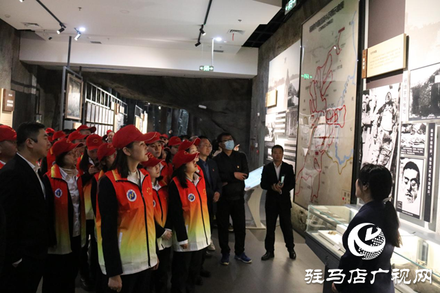 駐馬店市錦程公司組織參觀楊靖宇革命紀念館