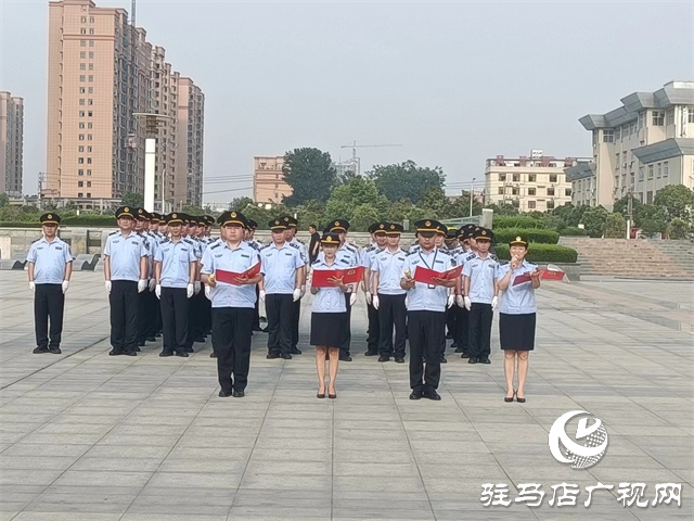 正陽(yáng)縣交通運(yùn)輸綜合行政執(zhí)法大隊(duì)開展會(huì)操比武