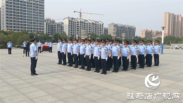 正陽(yáng)縣交通運(yùn)輸綜合行政執(zhí)法大隊(duì)開展會(huì)操比武