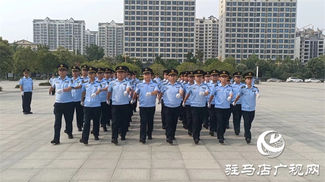 正陽(yáng)縣交通運(yùn)輸綜合行政執(zhí)法大隊(duì)開展會(huì)操比武