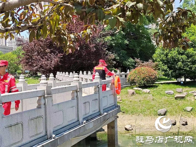駐馬店:多部門攜手開展水上救援設施投放活動