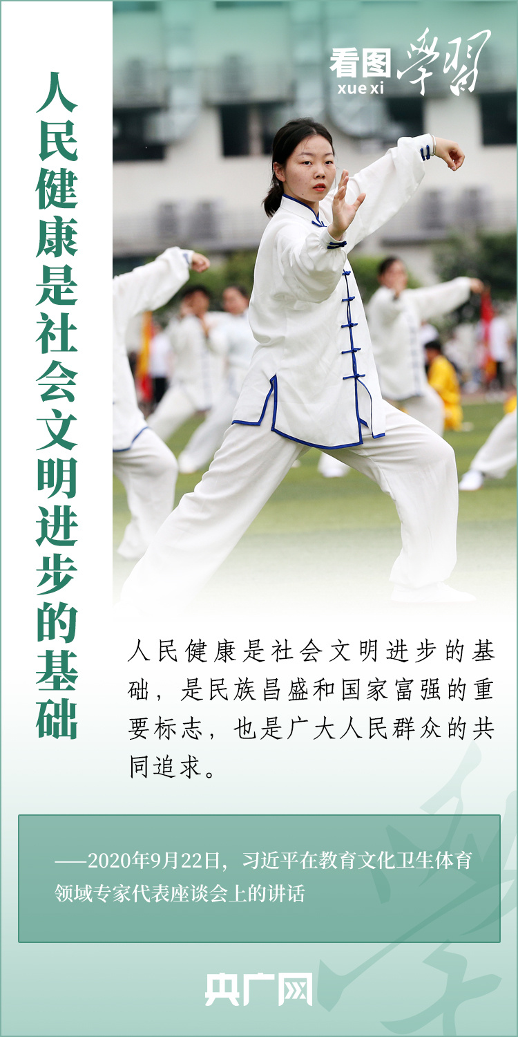 看圖學(xué)習(xí)丨實施全民健身戰(zhàn)略 加快建設(shè)體育強國