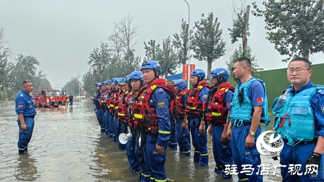 致敬勇士 泌陽抗災(zāi)救援隊平安歸來！