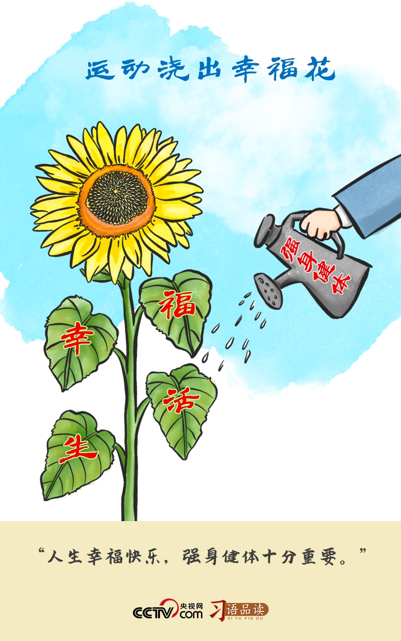 習(xí)語品讀 | &ldquo;人生幸?？鞓?，強身健體十分重要&rdquo;